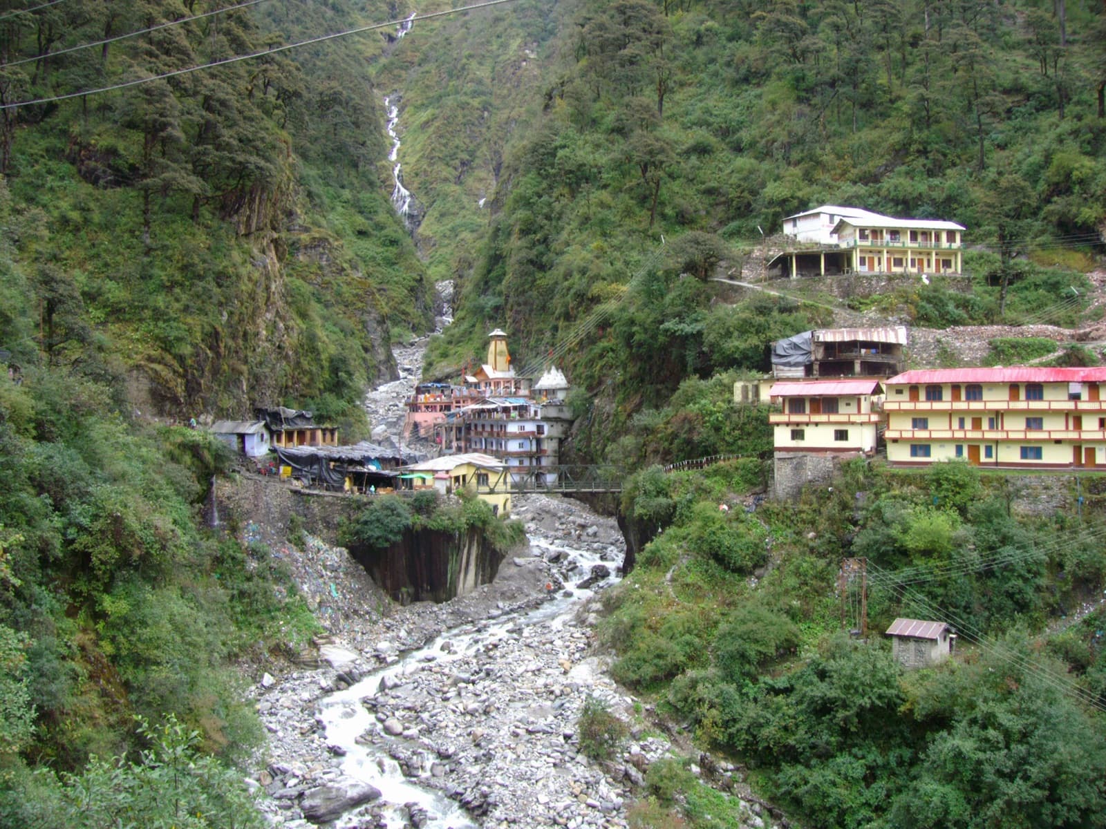 Yamunotri Temple in the Garhwal Himalayas